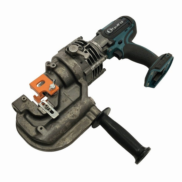 ☆中古品☆ OGURA オグラ 18V コードレス油圧式パンチャー N209WDS 青/ブルー本体+パーツ+ケース 切断 鉄工116916 - 4