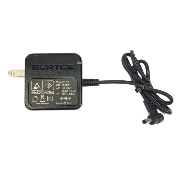 ☆美品☆BURTLE バートル エアークラフト リチウムイオンバッテリー AC09 充電アダプター付 空調作業服用ファンバッテリー118099 - 10