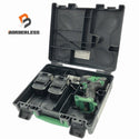 ☆中古品☆HITACHI 日立工機 14.4V コードレスインパクトドライバー WH14DSL2 バッテリ2個(14.4V3.0Ah) ケース付 充電式114927 - 1