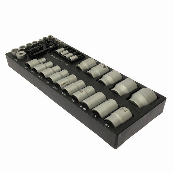 ☆極美品32点セット☆ PROXXON プロクソン ソケットスパナセット TX 1/4"+1/2" INDUSTRIAL129234 - 5