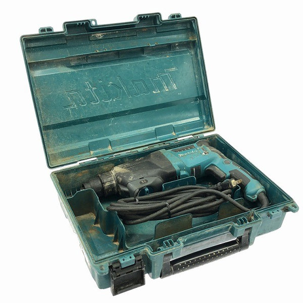 ☆中古品☆makita マキタ 100V 26mm ハンマドリル HR2601F ケース付 SDSプラス コード式 ハンマードリル 穴あけ 穿孔137444 - 2