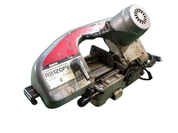 ☆中古品☆SHINDAIWA 新ダイワ 100V 小型バンドソー RB120FV ロータリーバンドソー 帯鋸切断機116590 - 3