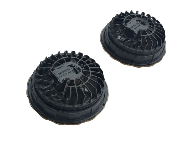 ☆中古品セット☆ BURTLE バートル バッテリ ファン AC09-24V AC08-1/08-2 空調ファン セット AIRCRAFT エアークラフト132411 - 6