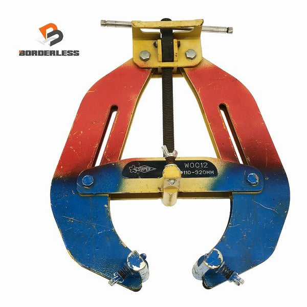 ☆中古品☆SUPERTOOL スーパーツール パイプ溶接用外面クランプ ブリッジ WOC12 パイプ固定能力110～320mm 固定クランプ136573 - 1