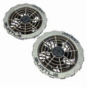 ☆中古品☆BURTLE バートル 空調作業服用バッテリー AC08-22V ファンユニット AC370/371 充電ケーブルセット 暑さ対策 - 2