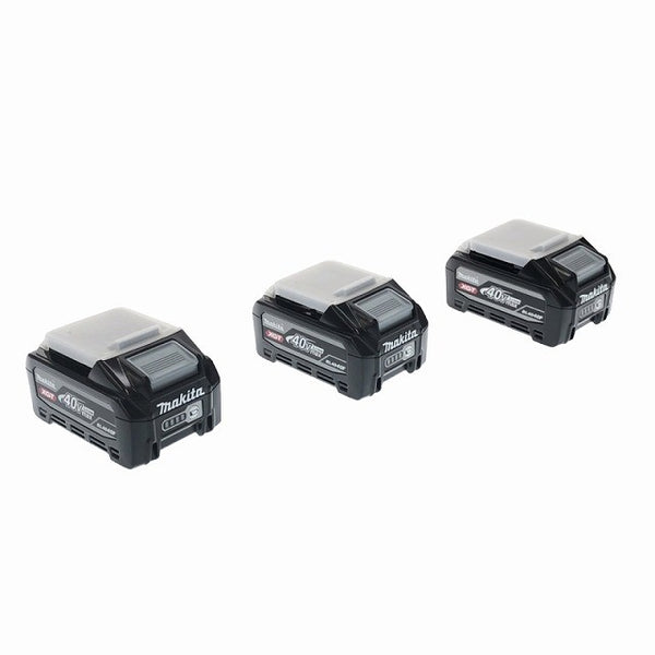 ☆未使用品3個セット☆makita マキタ 40Vmax 4.0Ah 純正リチウムイオンバッテリー BL4040F 高出力 LITHIUM-ION 蓄電池 雪/飛行機 - 3