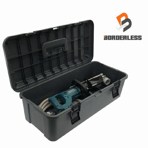 ☆中古品☆makita マキタ 100V ダイヤテックドリル DT0600 ホース ケース付 低振動 低騒音 外壁補修 穴あけ - 0