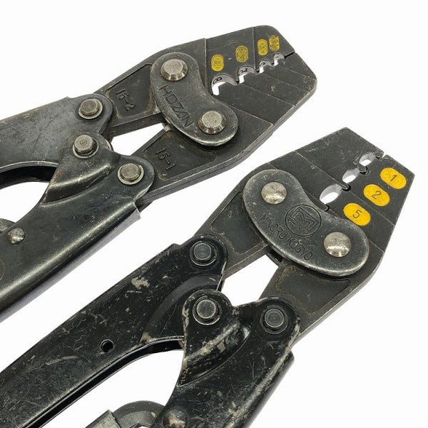 ☆中古品6本セット マーベル ハンドプレス MH-17S MH-25 MH-17 MH-99 ホーザン 圧着工具 P-75 ジェフコム モジュラー MJ-468N136323 - 7
