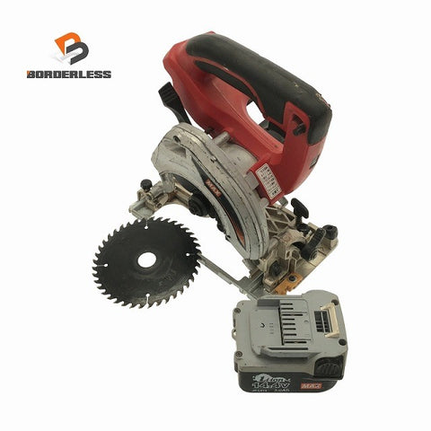 ☆中古品☆MAX マックス 14.4V 充電式丸のこ PJ-CS51 バッテリ1個(14.4V3.0Ah)1個付き118756