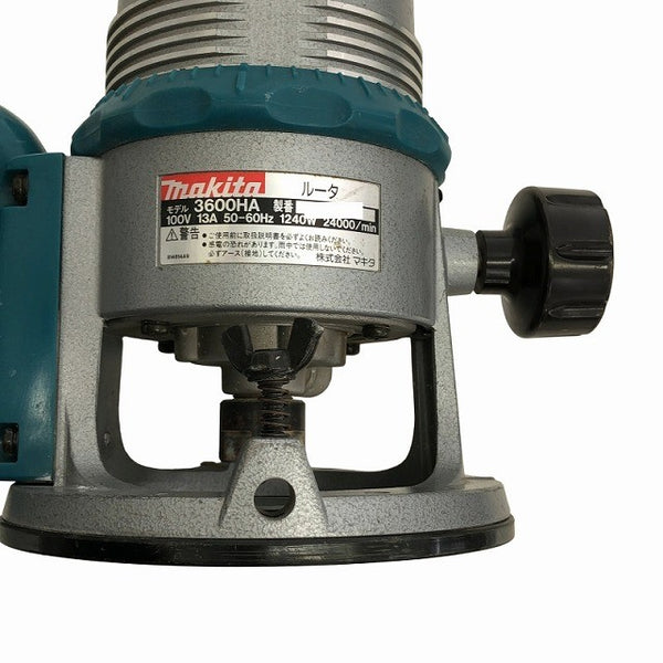 ☆中古品3点セット☆makita マキタ ルーター 3600HA ディスクグラインダ 9533L スクリュードライバ 6800 日曜大工 DIY135667 - 7