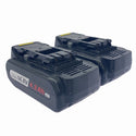 ☆中古品 2個セット☆Panasonic パナソニック 14.4V 4.2Ah リチウムイオンバッテリー EZ9L45 2個 蓄電池 バッテリ131746 - 4