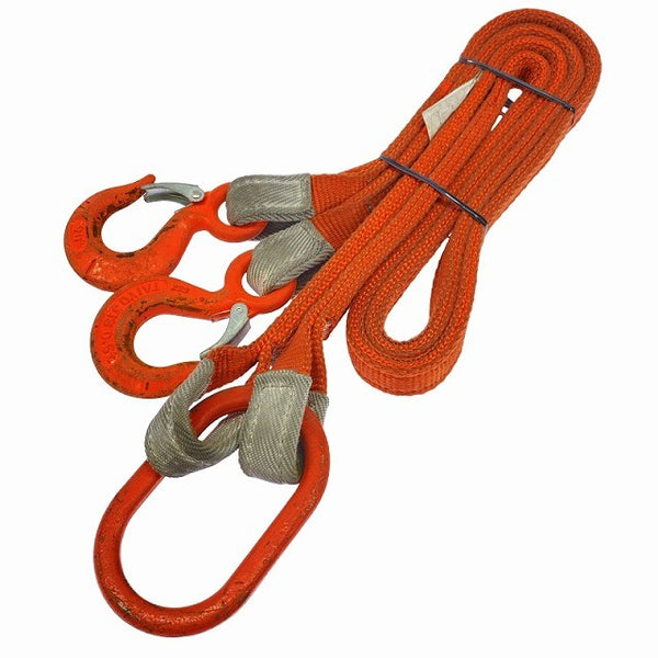 ☆中古品5点セット☆TRUSCO トラスコ 2本吊り ベルトスリング G25-2P15×2 G25-2P10×2 G35-10 オマケ付き 荷締 運送 116098 - 9