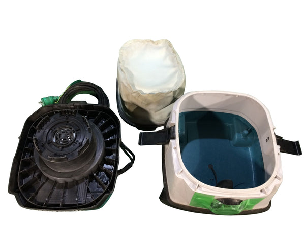 ☆中古品☆makita マキタ 100V 8L 粉じん専用 集じん機 484 ホース＋パイプ＋ノズル付 コード式 業務用 集塵機 掃除機 クリーナー130672 - 6
