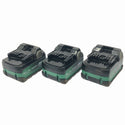 ☆中古品3個セット☆HiKOKI ハイコーキ 36V 2.5Ah 純正 マルチボルトバッテリー BSL36A18 リチウムイオンバッテリー 蓄電池117130 - 3