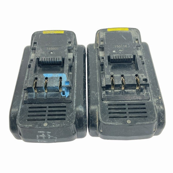 ☆中古品3点☆Panasonic パナソニック 14.4V 4.2Ah 純正 リチウムイオン電池パック EZ9L45 ×2台 充電器 EZ0L81付き バッテリー122395 - 7