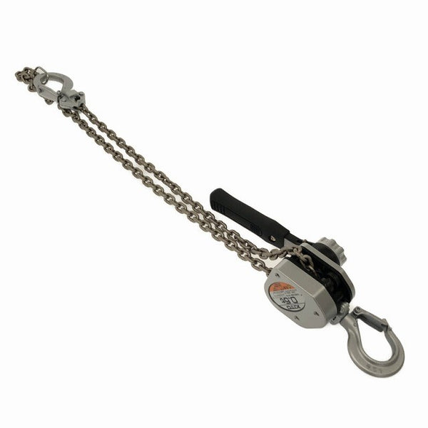 ☆未使用品 4点セット☆KITO キトー レバーブロック LX005 荷重0.5ton/0.5トン 揚程1.2m レバーホイスト 荷揚げ 吊り具119776 - 4