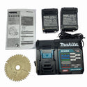 ☆美品☆makita マキタ 40Vmax 125mm 充電式マルノコ HS007GRDX バッテリー2個(40Vmax 2.5Ah) 充電器 ケース付130037 - 10