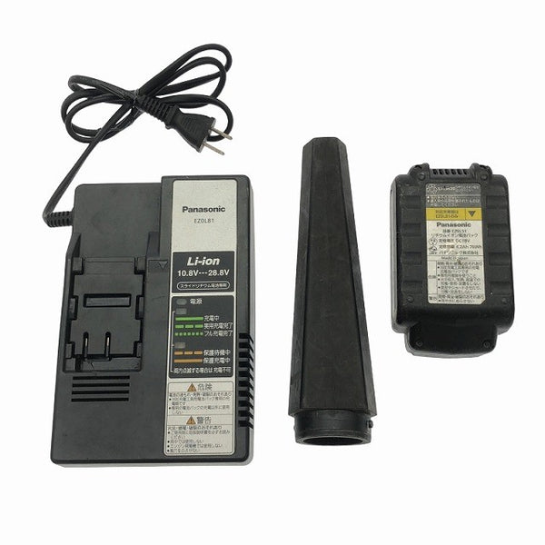☆中古品☆Panasonic パナソニック 14.4V/18V 工事用 充電ブロワ EZ37A1 本体+バッテリー1個(18V 4.2Ah)117580 - 10