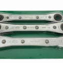 ☆未使用品☆KTC 板ラチェットメガネレンチセット 3本組 RM03 (RM-14X17/12X14/10X12) 板ラチェットめがねレンチ ギアレンチ - 8