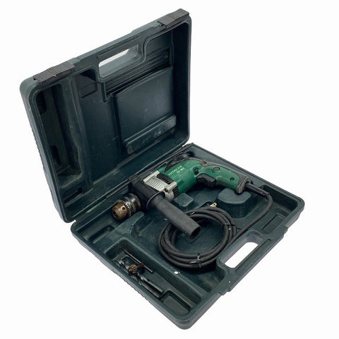 ☆中古品☆HITACIH 日立工機 100V 16mm 振動ドリル DV16V ケース付 コード式 震動ドリル 電気ドリル 電動ドリル 穴あけ130536 - 0