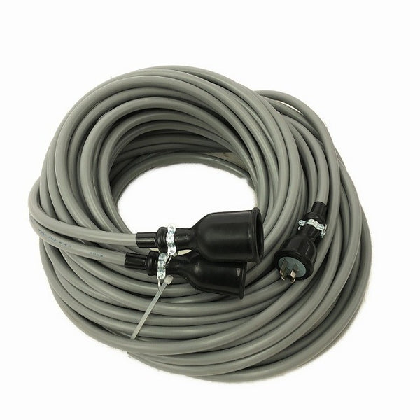 ☆未使用品☆IKURA イクラ 育良精機 インバータボックス用 中継ケーブル 40m ISK-PBC40 パワーボール用 ケーブル中間送り機用131712 - 3