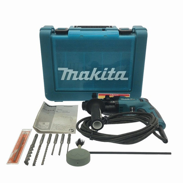 ☆中古品☆makita マキタ 100V 18mm ハンマドリル HR1830F ケース付 コード式 ハンマードリル 穴あけ 穿孔 - 3