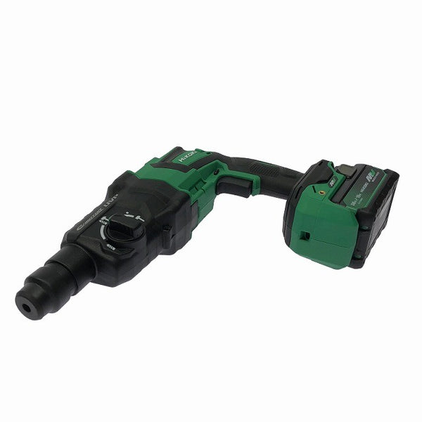 ☆未使用品☆ HIKOKI ハイコーキ 28mm 36V コードレスロータリハンマドリル DH36DPE(2XPZ) バッテリ2個 充電器 ケース付129204 - 4