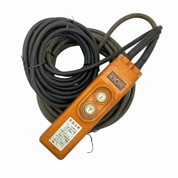 ☆中古品☆RYOBI リョービ 100V 電動ウインチ W1-61C 荷重60Kg 揚程30ｍ  吊下げ型 電動ウインチ 電動ウィンチ 工具 ウインチ125981 - 10