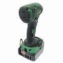 ☆比較的綺麗☆ HITACHI 日立工機 14.4V コードレスインパクトドライバ WH14DDL2 2LYPK(L) アグレッシブグリーン137959 - 6
