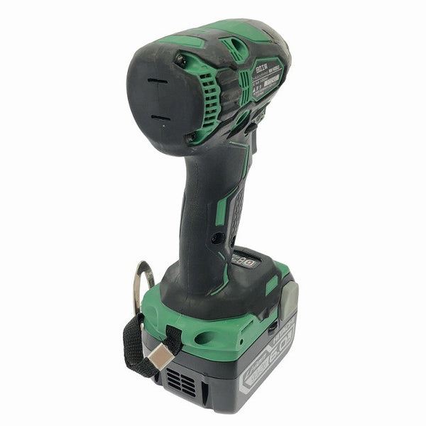 ☆比較的綺麗☆ HITACHI 日立工機 14.4V コードレスインパクトドライバ WH14DDL2 2LYPK(L) アグレッシブグリーン137959 - 6