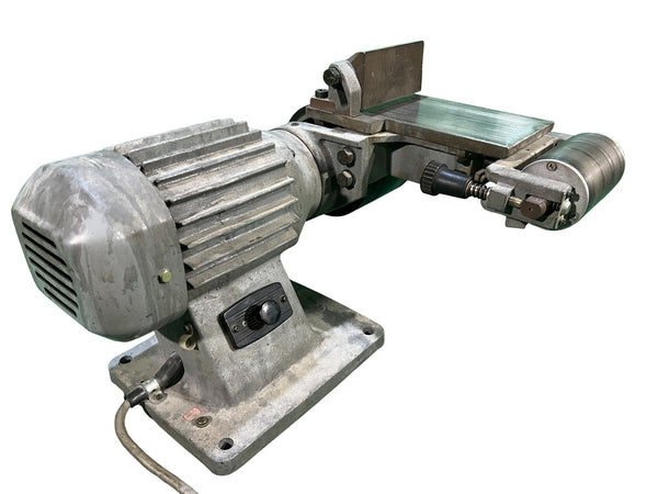 ☆中古品☆HITACHI 日立工機 100mm ベルトグラインダ BGH-100 200V ベルトサンダ 研磨 大工道具125097 - 3