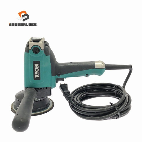 ☆中古比較的綺麗 RYOBI リョービ 100V 電子ギヤアクションポリシャー PEG-130 コード式 電子ギヤアクションポリッシャー 研磨機132436 - 1