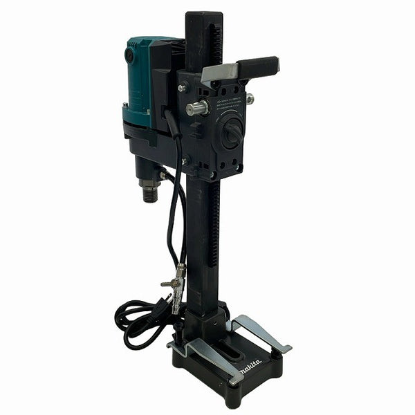 ☆中古品☆makita マキタ 100V 160mm ダイヤコアドリル DM122 本体+台座+ケース付 ダイヤモンドコアドリル ダイモドリル 穴あけ130014 - 5