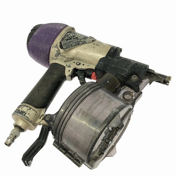☆中古品☆HITACHI 日立工機 65mm 常圧 ロール釘打機 NV65AJ ロール釘打ち機 エア釘打ち機 エア釘打機 コイルネイラ133574 - 2