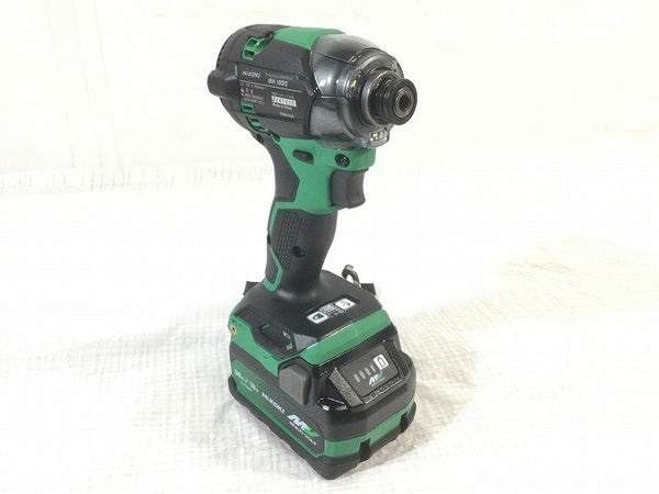 ☆未使用☆HiKOKI ハイコーキ コードレスインパクトドライバ WH18DC(2XPZ) バッテリー2個(BSL36A18X) 充電器 ケース付120978 - 5