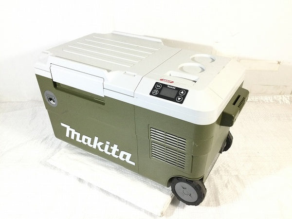 ☆比較的綺麗☆makita マキタ 40Vmax 充電式保冷温庫 CW001G オリーブ 本体＋シガーソケット＋ACアダプタ付 コードレス 冷蔵庫 - 3