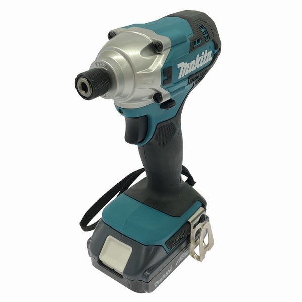 ☆未使用品☆makita マキタ 18V 充電式インパクトドライバー TD156DX1 バッテリ1個(18V2.0Ah) 充電器 ケース付 コードレス137634 - 4