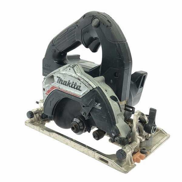 ☆中古品☆makita マキタ 18V 125mm 充電式マルノコ HS474D 黒/ブラック バッテリ1個(18V6.0Ah)付 コードレス 丸のこ 丸ノコ117158 - 2