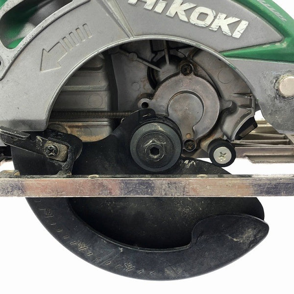 ☆中古品☆HiKOKI ハイコーキ 36V 147mm コードレス丸のこ C3605DC 本体＋ケース付 充電式 バッテリー式 マルノコ 丸ノコ 丸鋸122919 - 9