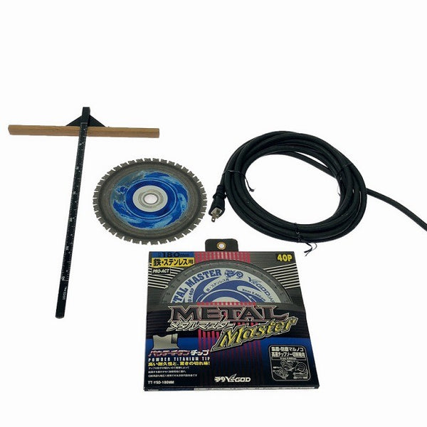 ☆中古比較的綺麗☆makita マキタ 100V 185mm チップソーカッター 4130N 未使用替刃付 コード式 チップソー切断機 鉄工用133079 - 10