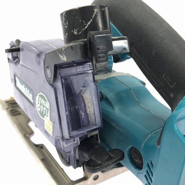☆中古品☆ makita マキタ 14.4V 125mm 充電式防じんマルノコ KS521DZ 青/ブルー 本体のみ 防塵丸鋸/丸ノコ/丸のこ - 9
