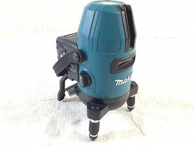 ☆極美品☆ makita マキタ 10.8V 充電式屋内・屋外兼用墨出し器 SK10GD 本体+受光機(LDG-5)+バッテリー1個+パーツ+充電器+ケース - 5