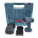 ☆中古品☆BOSCH ボッシュ 14.4V バッテリーインパクトドライバー GDR1440-LI バッテリ2個 充電器 ケース付 充電式118231 - 3