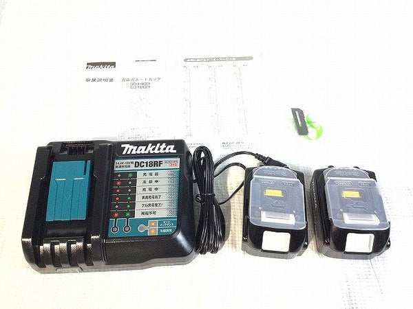 ☆未使用品☆makita マキタ 18V 充電式ボードカッター SD180DRGX バッテリー2個(18V 6.0Ah)充電器 ケース コードレス 電動工具134812 - 10