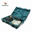 ☆中古品☆makita マキタ 18V 充電式ディスクグラインダー GA418D バッテリ2個(6.0Ah) ケース付 コードレス ディスクサンダー130991 - 1