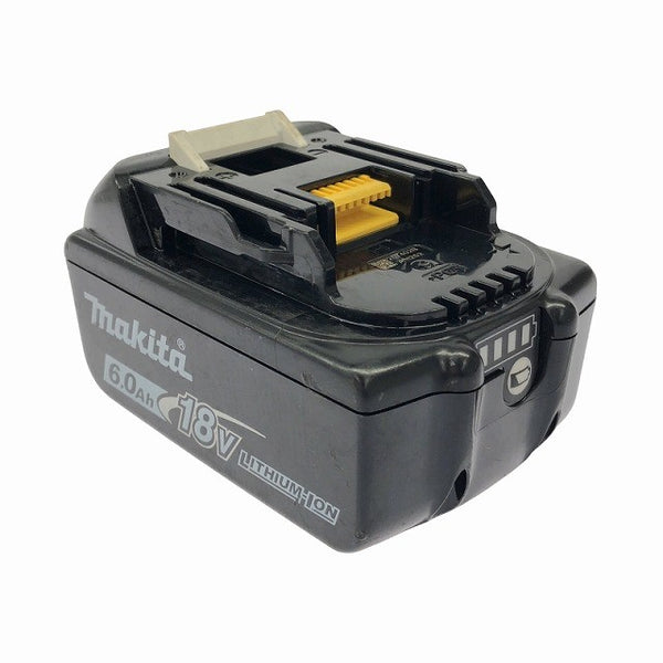 ☆美品☆makita マキタ 18V 6.0Ah 純正リチウムイオンバッテリー BL1860B 急速充電対応 残量表示付 雪マーク119542 - 4