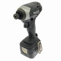 ☆比較的綺麗☆makita マキタ 14.4V 充電式インパクトドライバ TD134DMX2B バッテリ2個(14.4V4.0Ah) 充電器付 締付け 電動工具134911 - 4