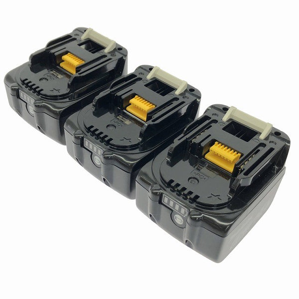 ☆極美品☆makita マキタ 14.4V 6.0Ah 純正 リチウムイオンバッテリー BL1460B 3個 リチウムイオン電池 充電池 蓄電池130655 - 4