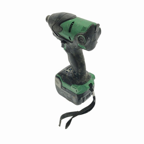 ☆中古品☆HITACHI 日立工機 14.4V コードレスインパクトドライバー WH14DSL2 バッテリ2個(14.4V3.0Ah) ケース付 充電式114927 - 7