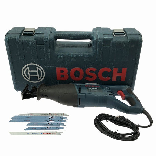 ☆中古品☆BOSCH ボッシュ 100V セーバーソー GSA1100E ケース付 コード式 レシプロソー セーバソー 多目的用 切断機136312 - 3